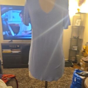 Old Navy Women's Short Sleeve Tee - Light Blue
